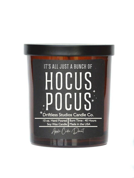 Hocus Pocus Halloween Candle - Soy Wax Candles: Drunken Pumpkin - The Mirrored Past