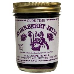 Elderberry Jelly, 9 oz - The Mirrored Past