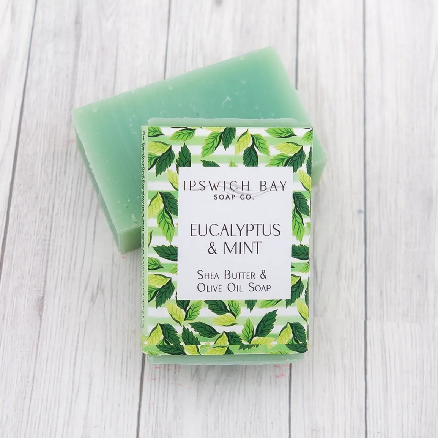 Shea Butter Bar Soap | Eucalyptus & Mint - The Mirrored Past