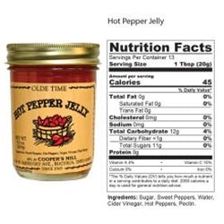 Hot Pepper Jelly, 9 oz - The Mirrored Past