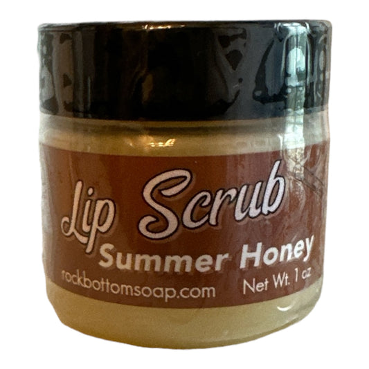 Exfoliating Lip Scrub | Summer Honey - The Mirrored Past