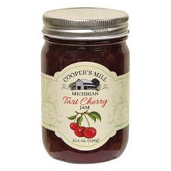 Tart Cherry Jam, 15.5oz -The Mirrored Past